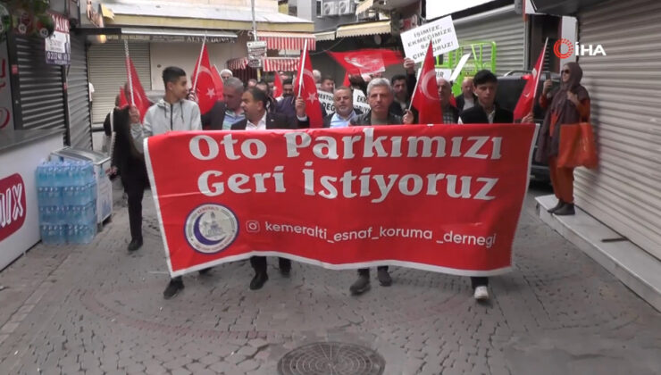 Kemeraltı Esnafından Otopark Tepkisi: “Otoparkımızı Geri İstiyoruz!”