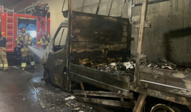 Sabiha Gökçen Havalimanı Yakınındaki Tünelde Kamyonet Yangını Trafiği Felç Etti: Yangın Kontrol Altında, Trafik Normale Döndü