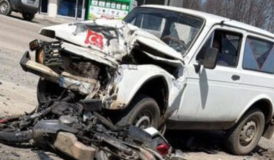 Ordu’da Feci Kaza: Cip ile Motosiklet Çarpıştı, Genç Yaşamını Yitirdi