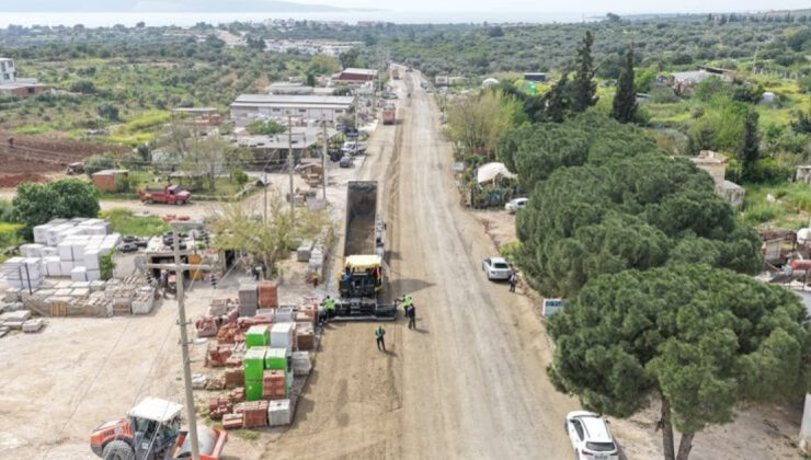 Didim Akbük’te Yollar Yenileniyor: Aydın Büyükşehir Belediyesi’nden Altyapı Sonrası Ulaşım Hamlesi