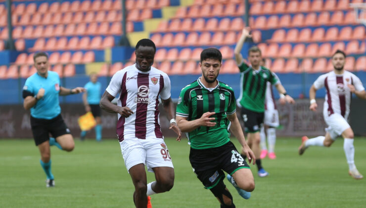 Hatayspor ile Sakaryaspor Arasındaki Trendyol 1. Lig Maçı 1-1 Beraberlikle Sona Erdi