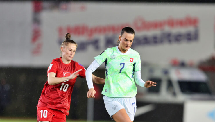 A Milli Kadın Futbol Takımı, İsviçre ile 1-1 Berabere Kalarak Dünya Kupası Elemelerinde Puan Paylaştı