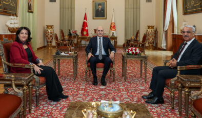 TBMM Başkanı Kurtulmuş’tan Siyasi Ziyaret: Pervin Buldan ve Mithat Sancar ile Görüşme