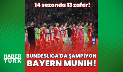 Bayern Münih Bundesliga’da Şampiyonluğa Ulaştı: Rekorlarla Dolu Bir Zafer!