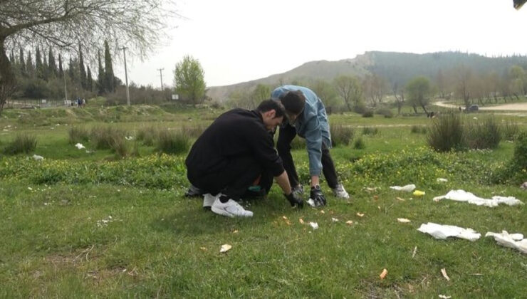Bursa’da ‘Doğa Fedaileri’nden Örnek Çevre Duyarlılığı: Atıkları Toplayıp Farkındalık Yaratıyorlar