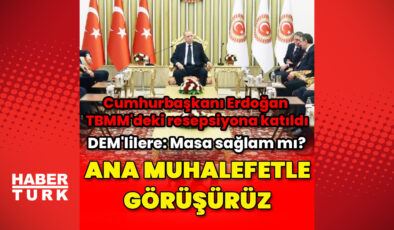 Erdoğan’dan 23 Nisan Resepsiyonunda Önemli Mesajlar: Özgür Özel ile Görüşme ve Terörle Mücadele