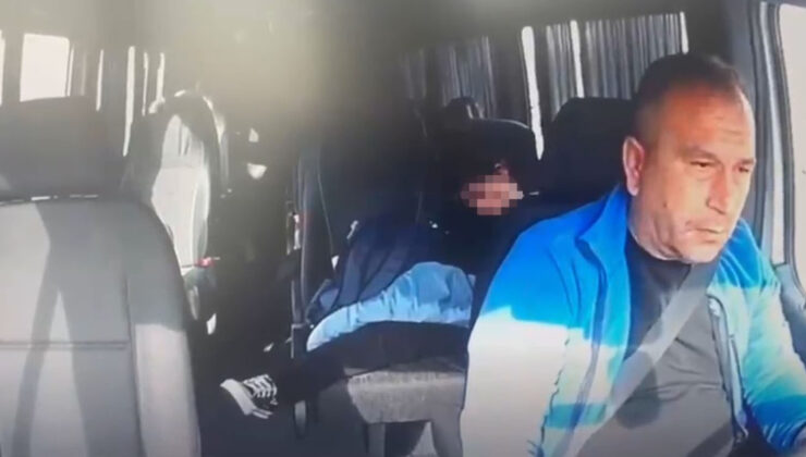Arnavutköy’de Korku Dolu Anlar: Okul Servisi Kazasında Uyuyan Öğrenci Savruldu, Kaza Anı Kamerada!
