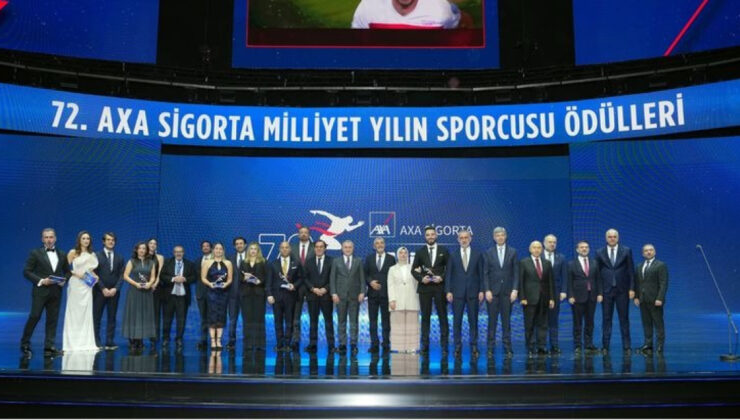 AXA Sigorta Milliyet Yılın Sporcusu Ödülleri 72. Kez Sahiplerini Buldu: İşte Kazananlar!