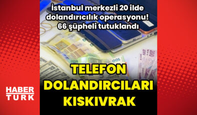İstanbul Merkezli Dolandırıcılık Operasyonu: 66 Şüpheli Tutuklandı, 50 Milyon TL Vurgun