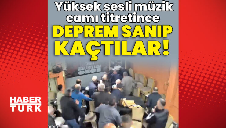 Sultangazi’de Müzik Şoku: Yüksek Ses Deprem Sanıldı, Kahvehanede Panik Anları
