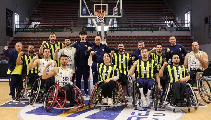 Fenerbahçe Tekerlekli Sandalye Basketbol Takımı EuroCup 1’de Şampiyon! Türk Derbisinde Galatasaray’ı Mağlup Etti