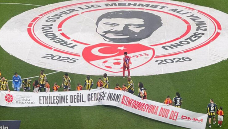 Dev Derbide Anlamlı Mesaj: Galatasaray ve Fenerbahçe’den Dezenformasyona Karşı Ortak Duruş