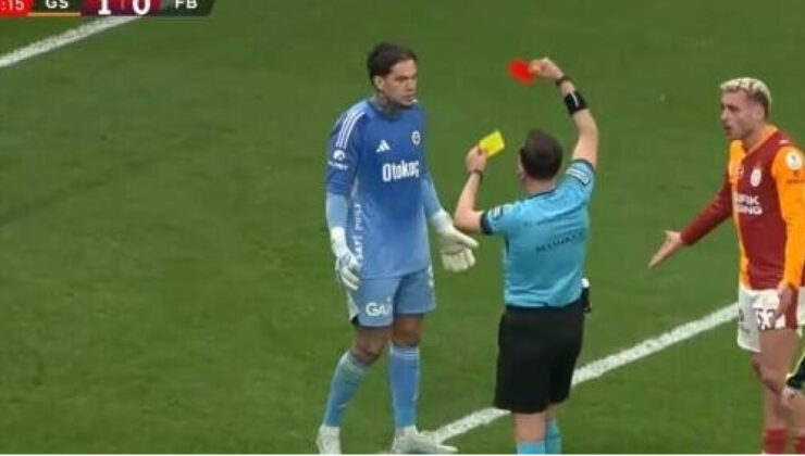 Galatasaray-Fenerbahçe Derbisinde Olaylı Anlar: Penaltı, Kırmızı Kart ve Gerginlikler