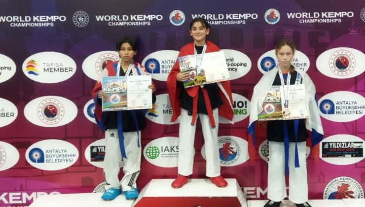 Ela Ecevit’ten Dünya Şampiyonluğu: Antalya’da Göğsümüzü Kabarttı! (Kastamonu’nun Gururu)