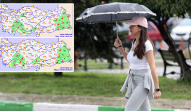 Hava Durumu Raporu: Bugün Hangi İllerimizde Yağış Var? Sıcaklıklar Nasıl Seyredecek?