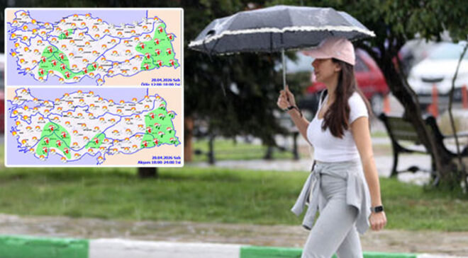 Hava Durumu Raporu: Bugün Hangi İllerimizde Yağış Var? Sıcaklıklar Nasıl Seyredecek?
