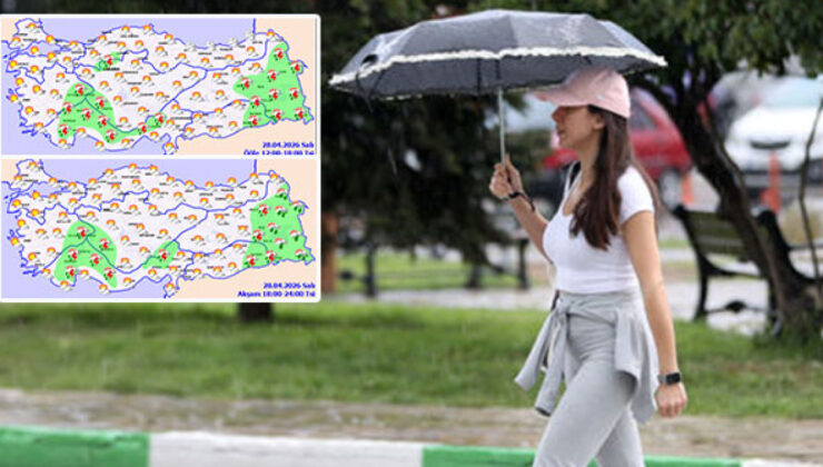 Hava Durumu Raporu: Bugün Hangi İllerimizde Yağış Var? Sıcaklıklar Nasıl Seyredecek?