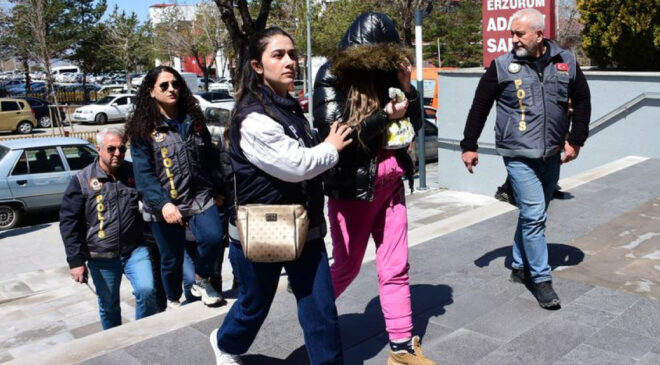 Erzurum’da Masaj Salonlarına Fuhuş Operasyonu: 10 Şüpheli Gözaltında, 23 Mağdur Kurtarıldı