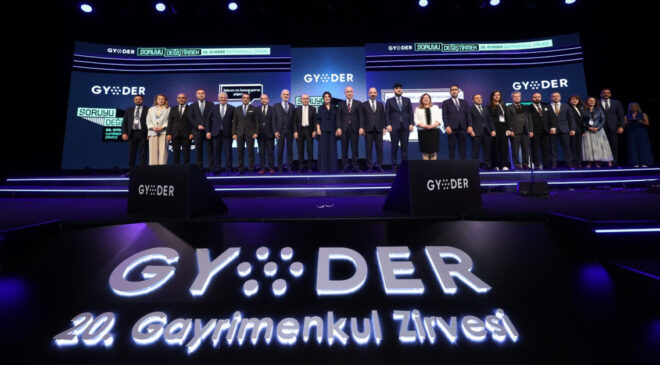 GYODER 20. Gayrimenkul Zirvesi ‘Soruyu Değiştirmek’ Temasıyla Başladı: Sektörün Geleceği Masaya Yatırıldı