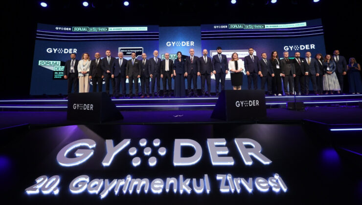 GYODER 20. Gayrimenkul Zirvesi ‘Soruyu Değiştirmek’ Temasıyla Başladı: Sektörün Geleceği Masaya Yatırıldı