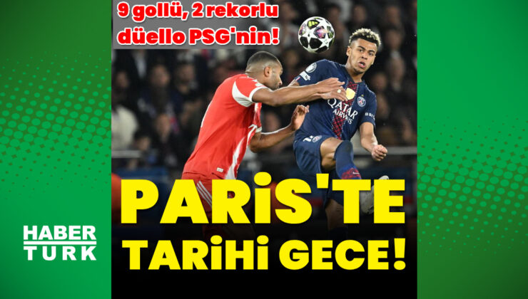 PSG ve Bayern Münih’ten Futbol Şöleni: 9 Gollü Yarı Final Maçı Tarihe Geçti!