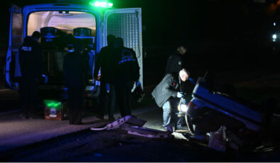 Ankara-Adana Yolunda Feci Kaza: Otomobil Takla Attı, 1 Ölü, 2 Yaralı