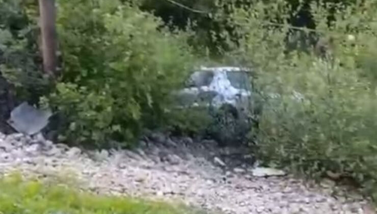 Mersin’de Feci Kaza: Otomobil Şarampole Devrildi, 1 Ölü, 1 Yaralı