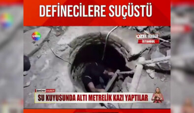 İstanbul Fatih’te Tarihi Kuyuda Define Kazısı Yapan 3 Kişi Suçüstü Yakalandı