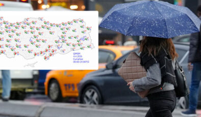 Meteoroloji’den 21 İle Sarı Alarm: Yağışlar Geliyor, Fırtınaya Dikkat!