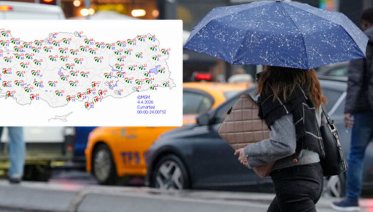 Meteoroloji’den 21 İle Sarı Alarm: Yağışlar Geliyor, Fırtınaya Dikkat!