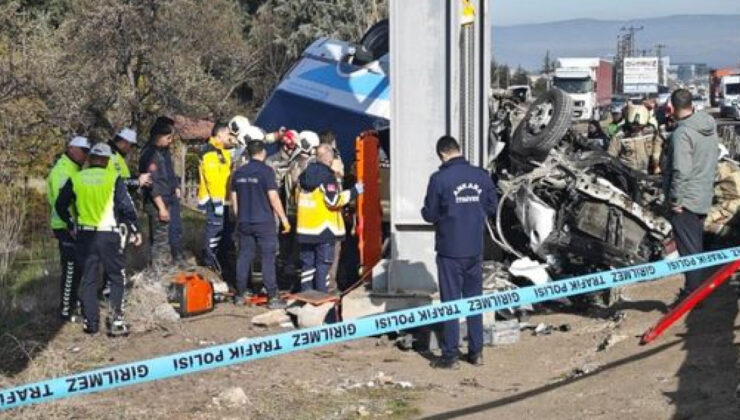 Ankara’da Feci Kaza: Halk Otobüsü Üst Geçide Çarptı, 5 Ölü, 14 Yaralı
