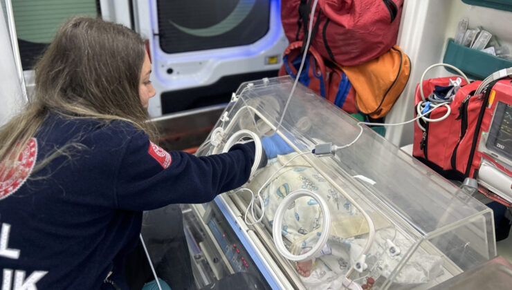 Çanakkale’den Ankara’ya Umut Yolculuğu: 54 Günlük Bebek, Uçak Ambulansla Hacettepe’ye Sevk Edildi