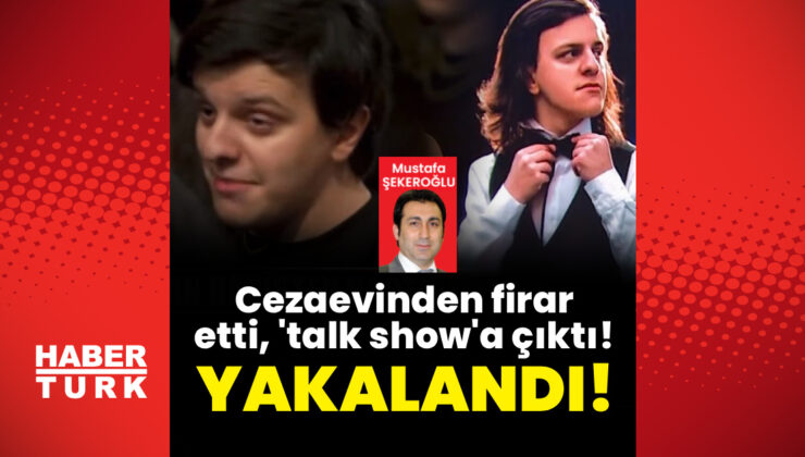 Cezaevinden Firar Eden Dolandırıcı Talk Show’a Katıldı, Yakalandı! Şok Gelişmeler