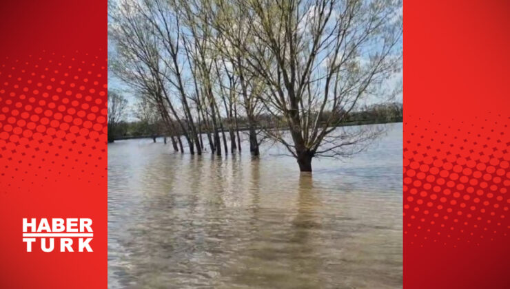 Meriç Nehri Taştı: Edirne’de Sel Alarmı! Yollar Kapandı, Tarım Arazileri Sular Altında