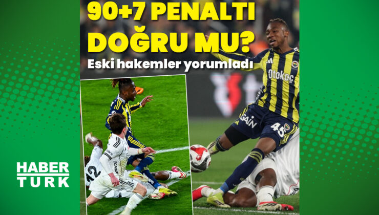 Fenerbahçe-Beşiktaş Derbisi Hakem Kararları Masaya Yatırıldı: Penaltı Doğru Mu?