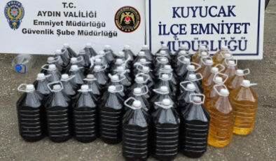 Aydın’da Sahte Şarap Operasyonu: 280 Litre Sahte İçki Ele Geçirildi, 3 Gözaltı