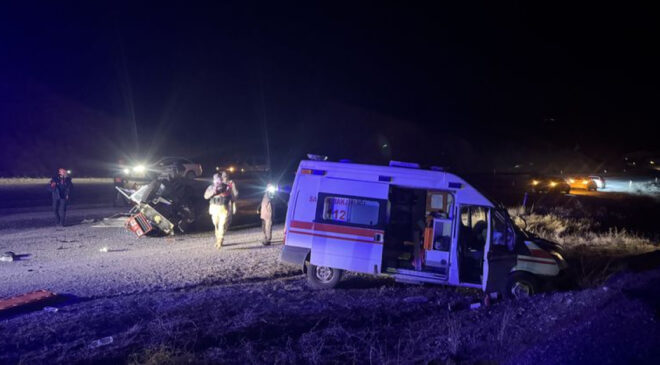 Oltu’da Ambulans ve Traktör Kazası: 4 Yaralı, Sağlık Durumları İyi