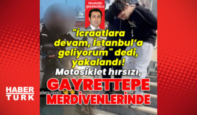 Motosiklet Hırsızının ‘İcraatlara Devam’ Videosu Sonrası Kelepçe Şoku: İstanbul’da Yakalandı!