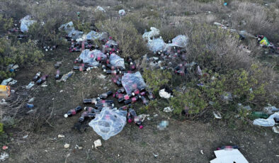 Bilecik’te Çevre Duyarsızlığı: Yüzlerce Pet Şişe Ormana Atıldı, Şalgam Suyu Şişeleri Görüntülendi