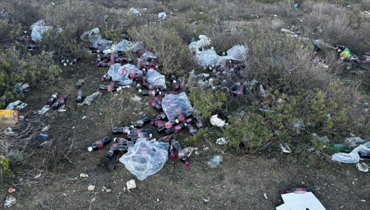 Bilecik’te Çevre Duyarsızlığı: Yüzlerce Pet Şişe Ormana Atıldı, Şalgam Suyu Şişeleri Görüntülendi