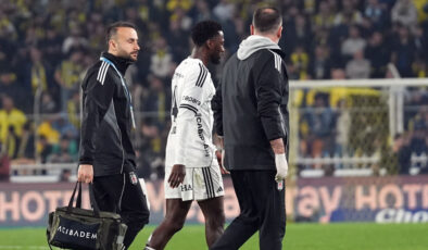 Beşiktaş’a Ndidi’den Kötü Haber: Fenerbahçe Derbisinde Sakatlanan Oyuncunun Durumu Belli Oldu