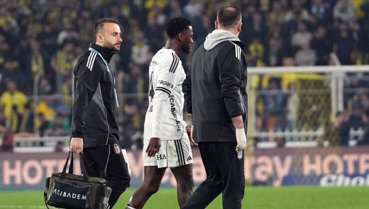 Beşiktaş’a Ndidi’den Kötü Haber: Fenerbahçe Derbisinde Sakatlanan Oyuncunun Durumu Belli Oldu