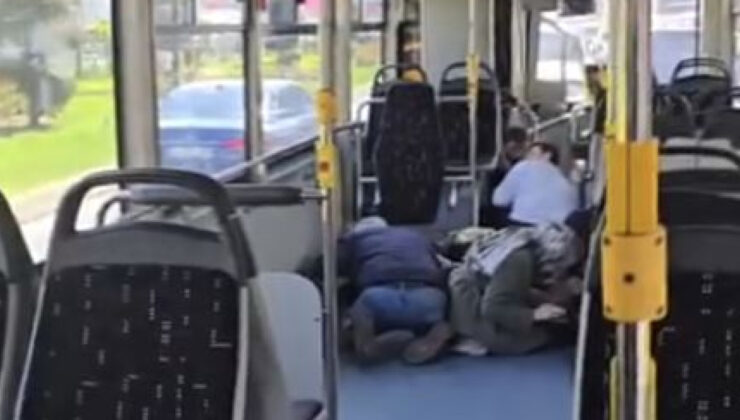 Beşiktaş’ta Silahlı Çatışma: İsrail Konsolosluğu Yakınında Panik, İETT Otobüsüne Kurşun İsabet Etti