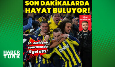 Fenerbahçe Son Dakika Golleriyle Şampiyonluk Yarışında! İşte O Anlar…