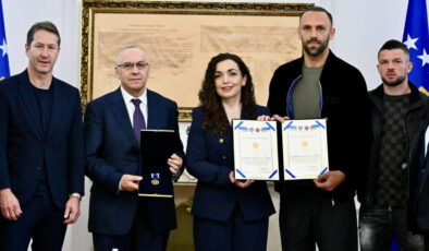 Kosova Cumhurbaşkanı Osmani’den Milli Takım’a Liyakat Madalyası: ‘Gurur Kaynağımız’