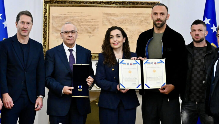Kosova Cumhurbaşkanı Osmani’den Milli Takım’a Liyakat Madalyası: ‘Gurur Kaynağımız’