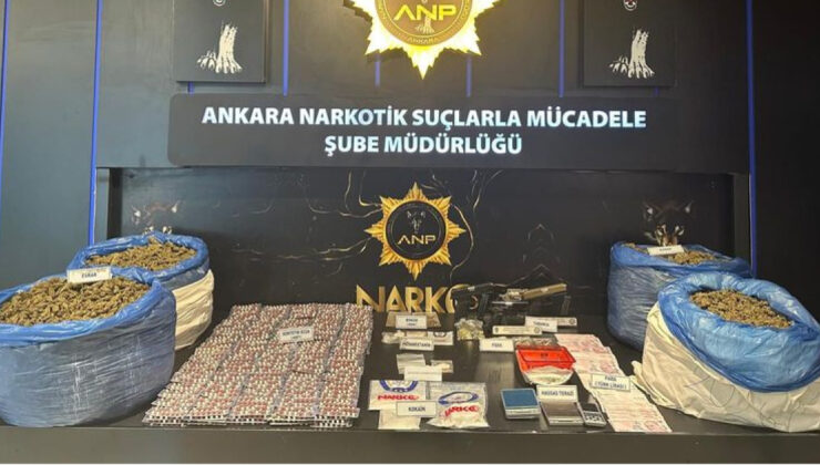 Ankara’da Uyuşturucu Tacirlerine Ağır Darbe: 107 Gözaltı, 41 Tutuklama