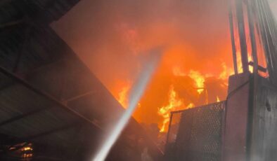 Adana’da Geri Dönüşüm Fabrikasında Yangın: Gökyüzünü Duman Kapladı, Ekipler Müdahalede