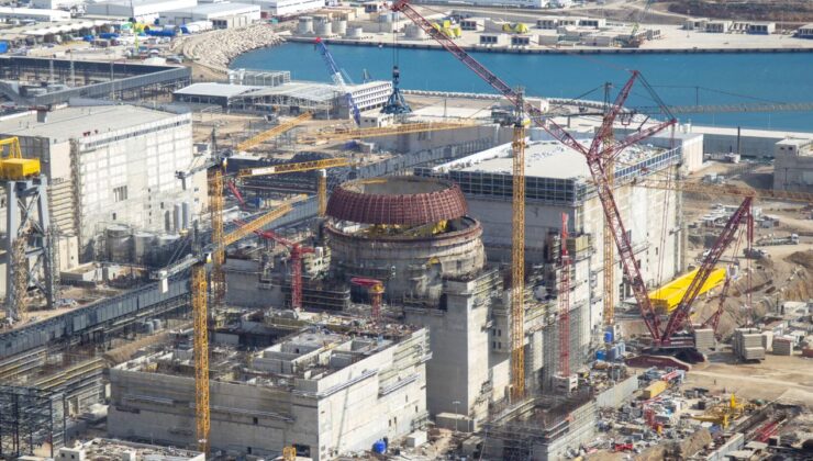 Akkuyu NGS 2. Güç Ünitesinde Önemli Aşama: İç Koruma Kabuğunun Altıncı Katmanı Kuruldu