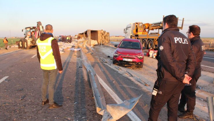 Aksaray-Konya Yolunda Zincirleme Kaza: Yardım Etmek İsteyenlere Çarptı, 1 Ölü, 6 Yaralı